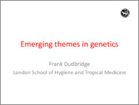 [thumbnail of Emerging themes in genetics]