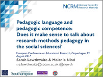 [thumbnail of __filestore.soton.ac.uk_users_man_mydocuments_NCRM_2014-15 Pedagogy WP5_Outputs_Presentations_ECER 2017_Pedagogic language & pedagogic competence_ECER.pdf]