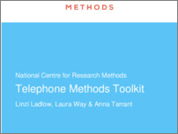 [thumbnail of NCRM Telephone Methods Toolkit.pdf]