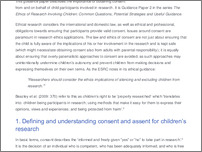 [thumbnail of Obtaining Consent in Research involving Children – Understanding the Legal and Ethical Framework.pdf]