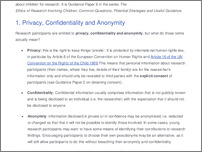 [thumbnail of Confidentiality, Privacy and the Protection of Children’s Data.pdf]
